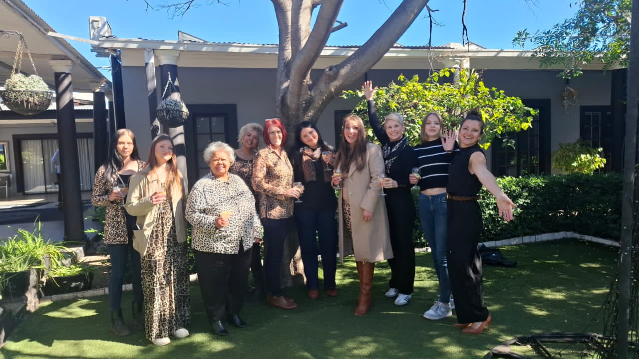 BuildingHer members together outdoors